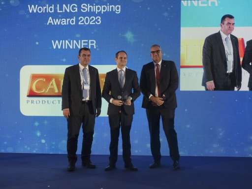 Βραβείο Παγκόσμιας Ναυτιλίας στην Capital Gas Ship Management Corp