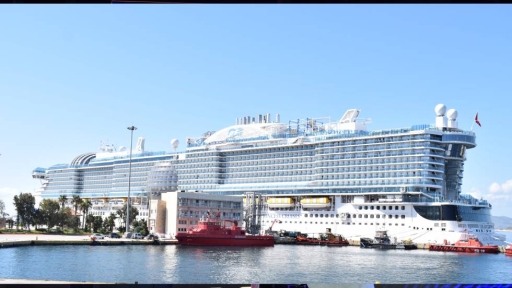 Εκδήλωση υποδοχής του νέου κρουαζιερόπλοιου Sun Princess στο λιμάνι του Πειραιά