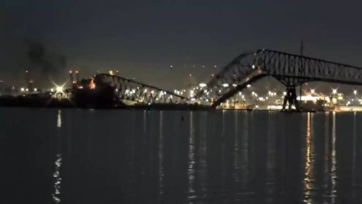 Βαλτιμόρη: Κατέρρευσε η γέφυρα Key Bridge – Έπεσε επάνω της μεγάλο πλοίο, φόβοι για θύματα
